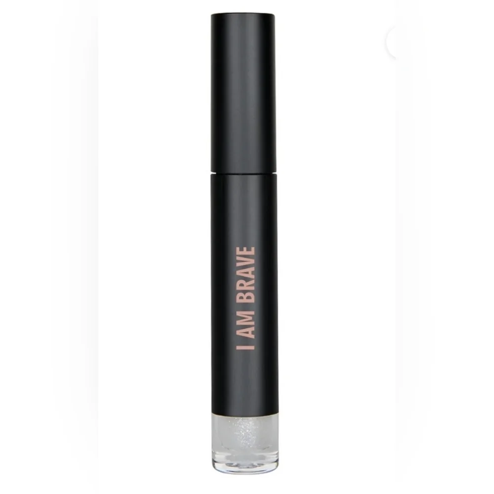 Lorde & Belle Real Her I am Brave Shimmer Silver Lip Gloss New